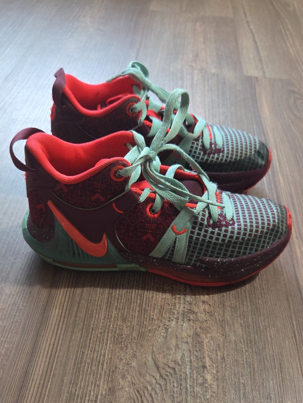 Nike LaBron Witness Multicolor Athletic Sneakers